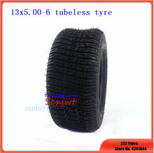 Free shipping 13X5.00-6 4P.R Electric scooter tubeless tyres 13*5.00-6 golf cart beach car  vacuum tyre Mower tire 2024 - buy cheap