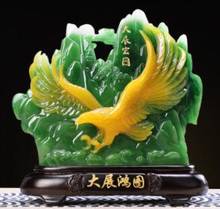 Realize one's ambition Eagles sculpture home decoration world Office home living room wine cabinet decoration 2024 - buy cheap