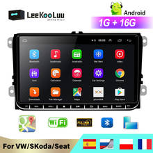 LeeKooLuu 2 din Car Radio Android 9" HD Autoradio Multimedia Player Car Stereo For VW Golf 5 6 Jetta Polo Passat B6 B7 CC Tiguan 2024 - buy cheap