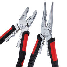 7-in-1 Pliers Electrician Multi-function Pliers Crimping Pliers Wire Stripping Cable Hand Tools Wire Stripping Cutter Tools 2024 - buy cheap