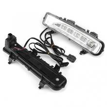 2pcs LED Daytime Running Lights Fog Lamp Fits for Ford Edge SUV 2011 2012 2013 2014 2024 - buy cheap