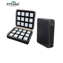 PU Leather Gem Box Insert Storage Display Gemstone Diamond Showing Box Carry Case Diamond Stone Organizer Display Box Case 2024 - buy cheap