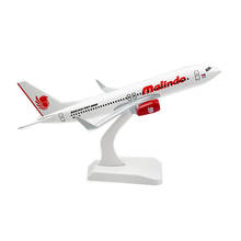 Avião malindo air a737, aeronave de 20cm, modelo de avião em liga metálica, brinquedo para crianças, presente para coleção 2024 - compre barato
