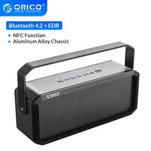 Orico outdoor wireless speaker portátil bluetooth bass sound 3d stereo music surround support bluetooth aux tf card 2024 - compre barato