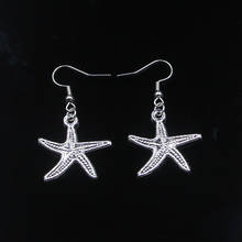 20pairs Handmade Simple Design 25*26mm Marine Starfish Drop Earrings For Women Gift 20pairs Jewelry Cute Small Object 2024 - buy cheap