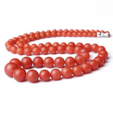 Colgante de Jade rojo Natural tallado a mano para mujer, collar fino de jadeíta para hombre, colgantes, joyería para mujer 2024 - compra barato