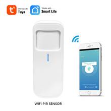 Detector de movimento pir tuya, mais novo sensor inteligente de movimento wi-fi, aplicativo de vida inteligente, sistema de segurança doméstica sem fio para android ios 2024 - compre barato