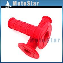 7/8'' 22mm Red Rubber Throttle Handle Grips For Chinese Pit Dirt Motor Trail Bike Motorcycle Motocross 2024 - buy cheap
