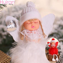 Merry Christmas Angel Doll Gift For Kids Christmas Tree Merry Christmas Decorations for Home Xmas Decor Noel Happy New Year 2022 2024 - compre barato