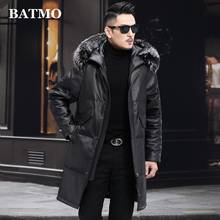BATMO-chaquetas de piel auténtica natural para hombre, chaquetas de plumón de pato blanco 2021, 90%, novedad de invierno, 102 2024 - compra barato