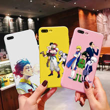 Hunter-funda de teléfono Hunter x Hunter 3 HXH, carcasa de Anime Gon Kurapika, carcasa de caramelo mate para iPhone 11 Pro 5s 6s 7 8 Plus X XR XS MAX 2024 - compra barato