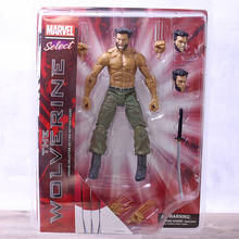 X-Men The Wolverine Logan PVC Action Figure Movable Model Marvel Select Collection Toy 2024 - buy cheap