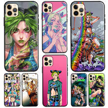 Jolyne Cujoh Stone Ocean Soft TPU Cover For iPhone 13 12 Mini 11 Pro Max XS 6S 7 8 Plus 5S SE 2020 X XR Phone Case 2024 - buy cheap