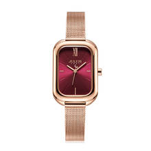 Julius-Reloj clásico rectangular de 4 colores para mujer, reloj de moda japonés Mov't hour, pulsera de acero inoxidable, caja de regalo para niña 2024 - compra barato