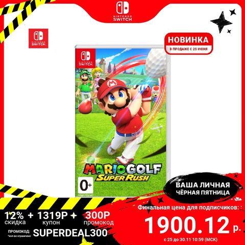 Игра для Nintendo Switch |  Mario Golf: Super Rush 2022 - купить недорого