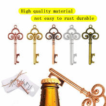 50pcs Key Bottle Openers with 50pcs Thank You Tag Card Wedding Souvenirs Party Favors Gift Event Beer Opener Keychain New 2024 - buy cheap