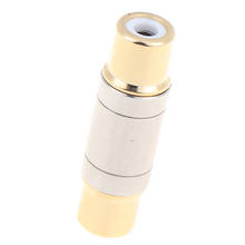1pcs Hot New Audio Connector RCA Connector Gold Plated Straight RCA Female Jack Adapter 2024 - buy cheap
