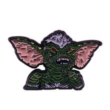 Gremlims Gizmo brooch 80s horror film fans Halloween Christmas magic jewelry 2024 - buy cheap