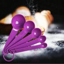5pcs Creative Measuring Spoon Resin With Scale Silicone Measuring Ladle Baking Cooking Liquid Seasoning Tool Kitchen Accessories 2024 - buy cheap