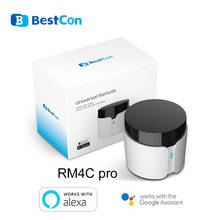 2022 Broadlink RM4C Pro Remote Control Bestcon IR RF Wifi Universal Mini Controller For Smart Home Works With Alexa Google Home 2024 - buy cheap