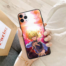 Hunter x hunter anime kurapika pics silicone caso de telefone para o iphone se 6s 7 8 plus x xr xs 11 12 mini pro max capa de vidro escudo 2024 - compre barato