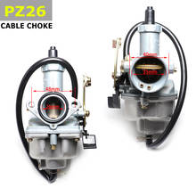 PZ26 Carburetor cable choke 26mm 125 150cc Carb For Honda CB125 XL125S TRX250 TRX 250EX Carb 125cc ATV Dirt Bike Quad 2024 - buy cheap