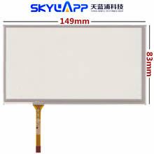 6.2''Inch TouchScreen For HBG-13-10 4 wire 149mm*83mm Resistance Handwritten Touch Panel Screen Glass Digitizer Repair Free Post 2024 - buy cheap