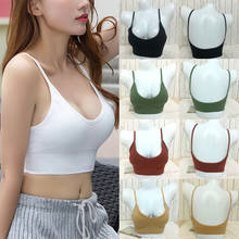 Women Sexy Crop Tops Bra Tube Summer Female Lingerie Sleeveless Seamless Sports Bra Crop Camis Top Tees Bandeau Top Basic Tank 2024 - buy cheap