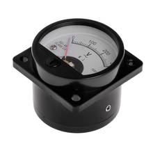 Voltmeter SO-45 AC 0-300V Round Analog Dial Panel Meter Voltmeter Gauge Black 87HE 2024 - buy cheap