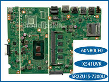 Best Value for Asus X541UAK Laptop Motherboard X541UVK 60NB0CF0 SR2ZU I5-7200U 100% Tested 2024 - buy cheap
