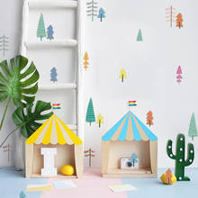Bonito colorido adesivos de parede decalques para sala estar quarto murais decoração da parede dos miúdos hogar moderno desenho pintura 2024 - compre barato