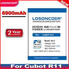 LOSONCOER 6900mAh R11 Battery for Cubot R11 Battery Replacement Batteries Bateria For Cubot R11 Smart Phone Batteries 2024 - buy cheap