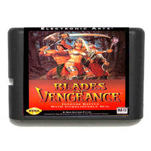 Blades Of Vengeance 16 bit Sega MD Game Card for Mega Drive for Genesis US PAL Version Video Game Console 2024 - buy cheap