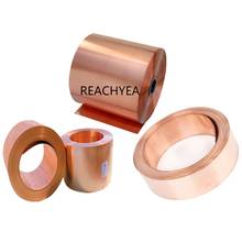 1Meter/LOT HIGH QUALITY Copper Strip Thickness 0.1/0.2/0.3/0.5/0.8/1.0MM*W30MM Red Copper Sheet Copper Foil Copper plate T2 2024 - buy cheap