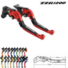 For Kawasaki ZZR1200 ZZR 1200 2002 2003 2004 2005 Motorcycle Parts Foldable And Retractable CNC Aluminum Brake Clutch Lever 2024 - buy cheap