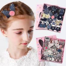 18 Pcs / Set New Child Hair Clip Girl Bow Flower Animal Shape Hair Clip Cute Baby Hair Clip 2024 - buy cheap