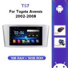 7 inch Android System For Toyota Avensis 2002 2003 2004 2005 2006 2007 2008 Car Radio Multimedia Player Video GPS Navigation BT 2024 - buy cheap