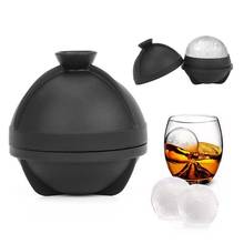 Creative 6cm Silicone Round Hockey Whiskey Ice Cube Bar Party Mold Maker Mould Tray Ball Sphere Kitchen Gadgets U0C1 2024 - buy cheap