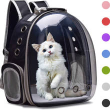 Cat Carrier Bubble Bag Breathable Transparent Puppy Cat Backpack Travel Space Capsule Cage Pet Transport Bag Carrying For Cat 2024 - buy cheap