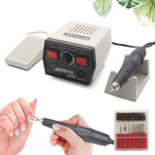 free burs set nail art 35000rpm brush micromotor Strong 204 strong 102L handpiece EU plug 2024 - buy cheap