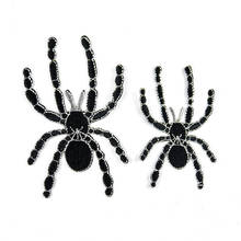 Remendo bordado punk aranha preta, remendo diy adesivos para roupas aplique animal costurar em emblemas acessórios 2024 - compre barato