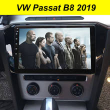 Reproductor Multimedia con Android 10 y navegación GPS para VW, autorradio estéreo con grabadora, unidad principal, 64GB, para Passat B8 2019 2024 - compra barato