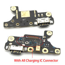 Type-C USB Charging Port Charger Dock Antenna Connector Board Mic Flex Cable Circuit For Nokia 7 plus 7+ TA-1049 1055 1062 2024 - buy cheap