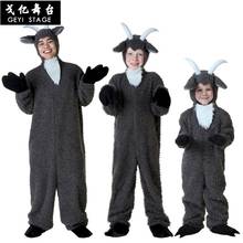Disfraz de oveja para niños, disfraz de Animal con capucha, para Halloween y padres 2024 - compra barato