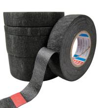 Adhesive Cloth Tape For Cable Harness Wiring Loom Width 9/15/19/25/32MM Length15M Car Velvet Retardant Tape 2024 - buy cheap