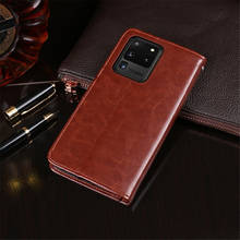 Luxury Cases For Samsung Galaxy S20 Ultra Phone Cover Magnet Flip Stand Wallet Leather Case For Samsung S20 Ultra 5G Bag Coque 2024 - buy cheap