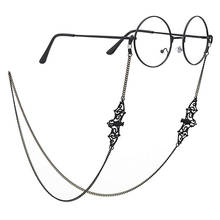 Cordones de cadena para gafas de sol para mujer, accesorios para gafas de lectura, correa de cordón para gafas, Retro, negro 2024 - compra barato
