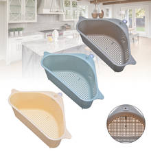 Multi Purpose Sink Storage Rack Kitchen Vegetable Fruit Home Sink Hanging Drain Rack Soap Sponge Sucker Triangle Storage Racks 2024 - buy cheap