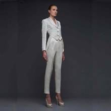 Women Pant Suits Ladies Suit Custom Made Formal Business Office Tuxedo Jacket+Pants Suits Female Office Uniform 2024 - buy cheap