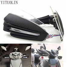 Motorcycle Handguard Shield Protector LED For SUZUKI SKYWAVE 400 GSXR 1000 K8 DL650 GSX S1000F SV650 BANDIT 600 ESCUDO HAYABUSA 2024 - buy cheap
